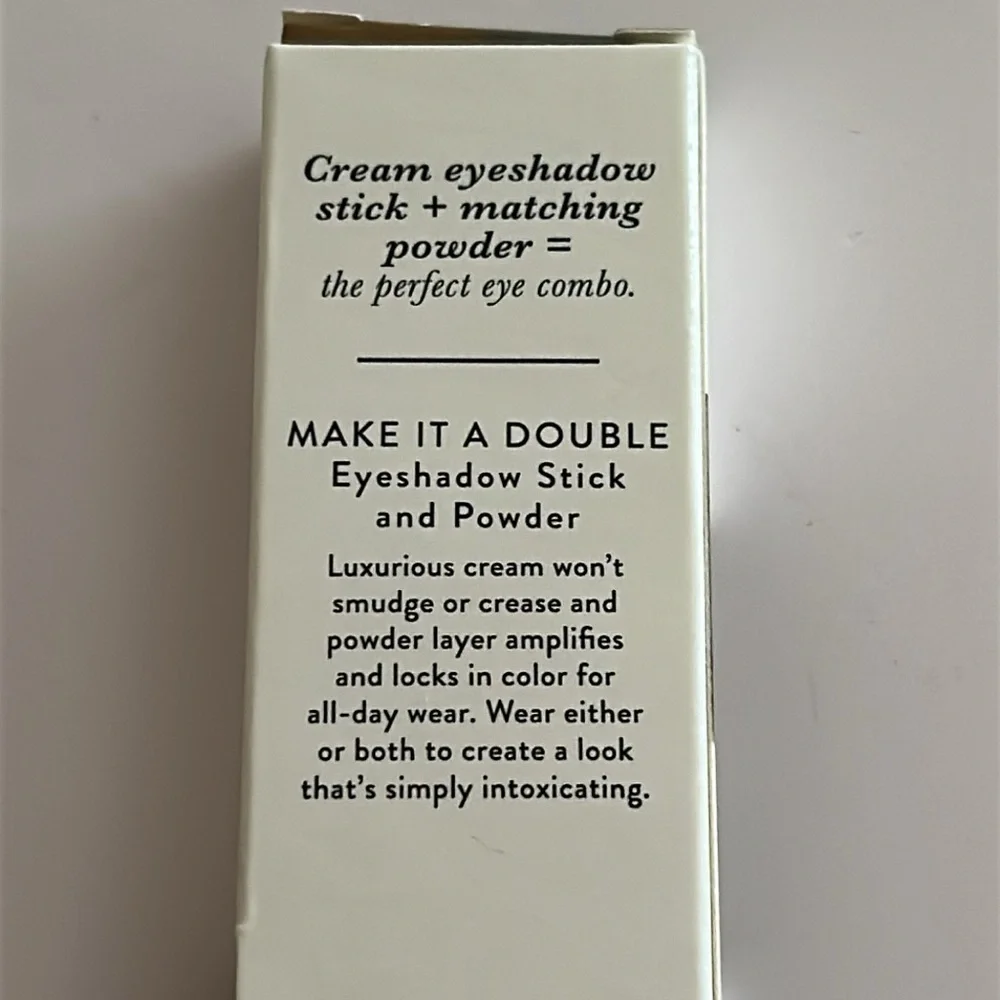 Laura Geller Make it a double Eyeshadow Stick & Powder in ABSINTHE - New in box.